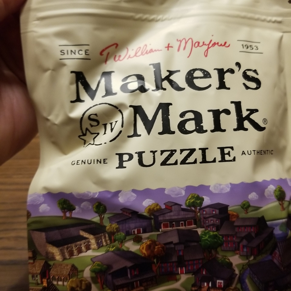 Makers Mark Puzzle new in pack